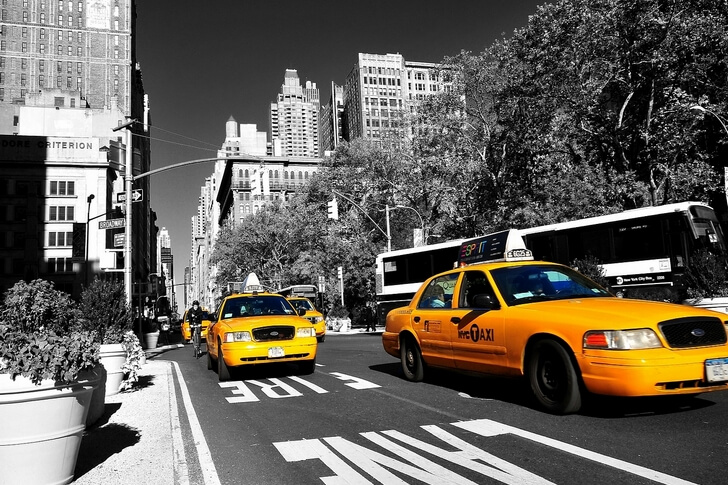 Taxis de la ciudad de Nueva York