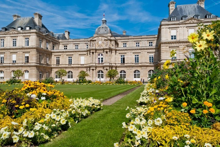 Luxemburská záhrada a palác