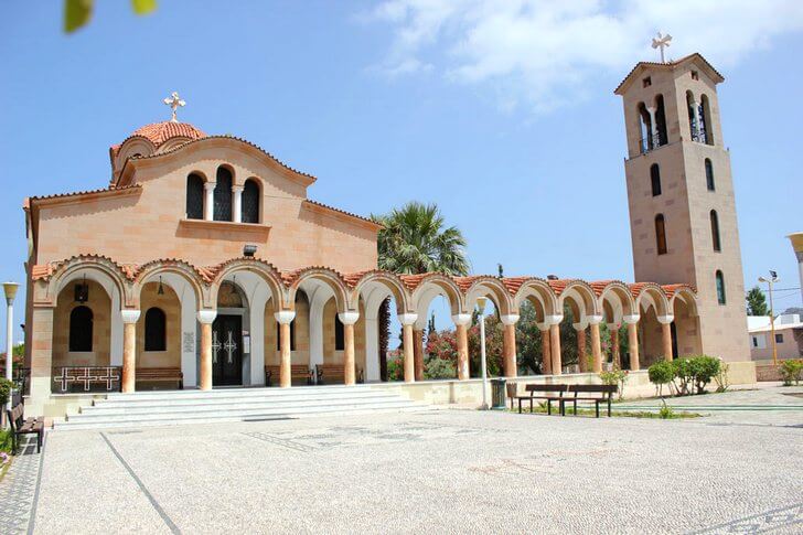 Church of St Nectarius in Faliraki