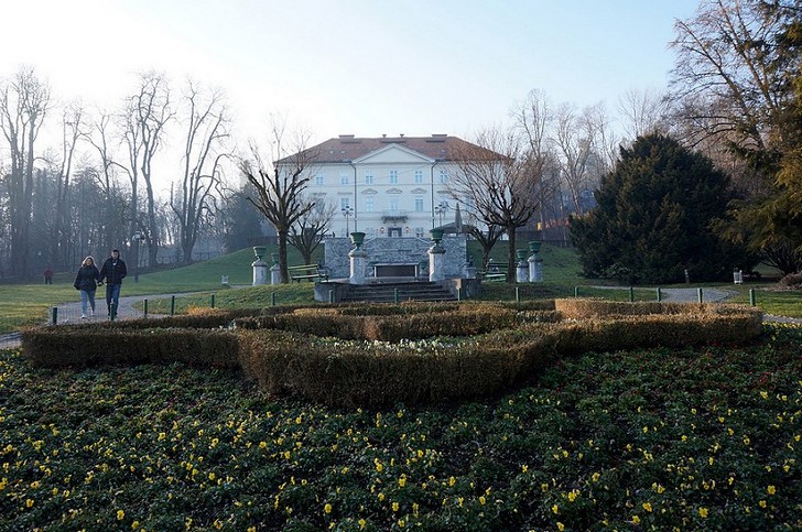 Parque Tivoli en Ljubljana