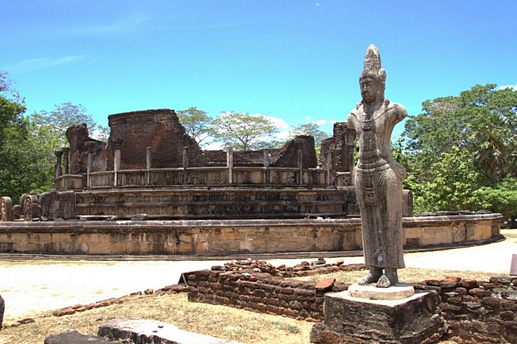 La antigua ciudad de Polonnaruwa
