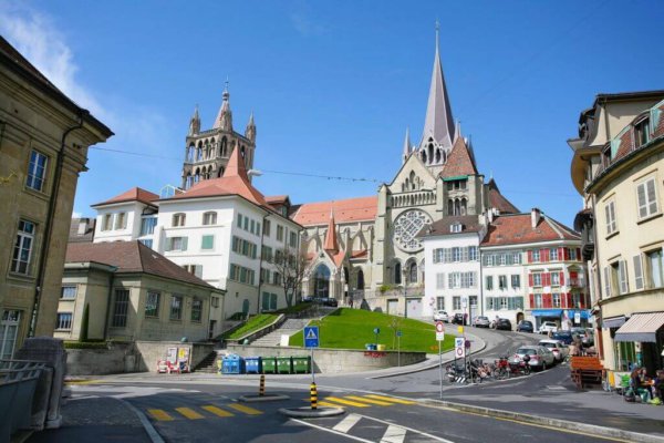 Katedrála v Lausanne