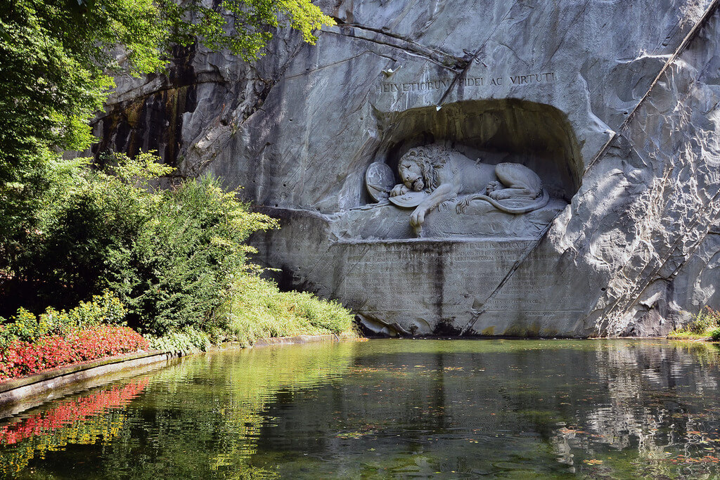 "The Dying Lion" (Lucerne)
