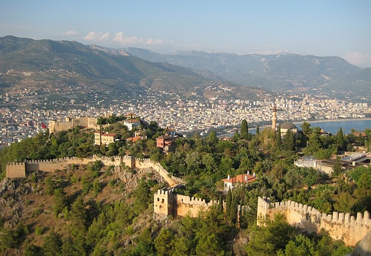 The fortress in Alanya