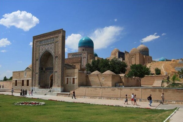 Shahi Zinda arkitektoniska monument