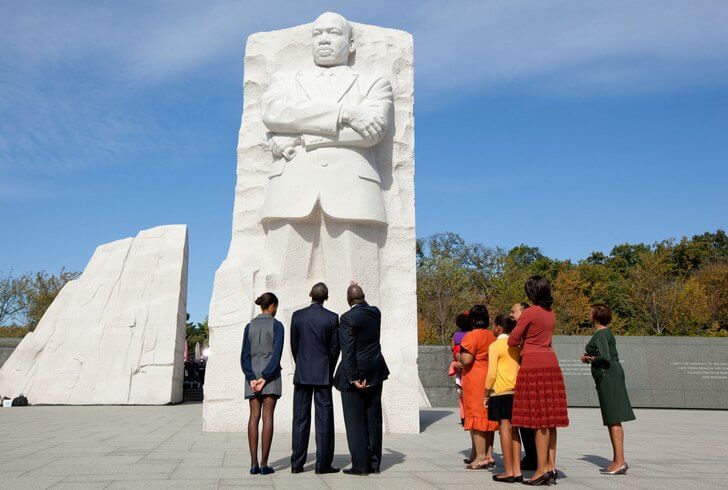 El monumento a Martin Luther King